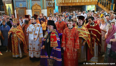 Божественная литургия в Свято-Борисо-Глебском женском монастыре