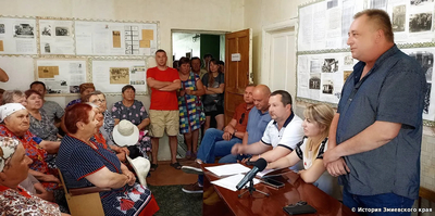 20 июня в поселке Решающий провели общественное собрание