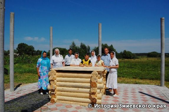 Святой источник на месте обретения чудотворной Высочиновско-Казанской