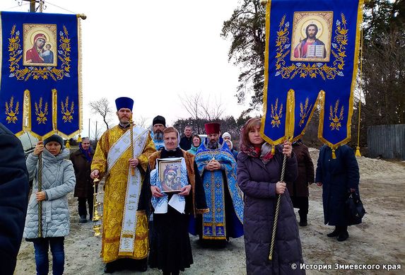 Крестный ход в честь Песчанской иконы Божией Матери